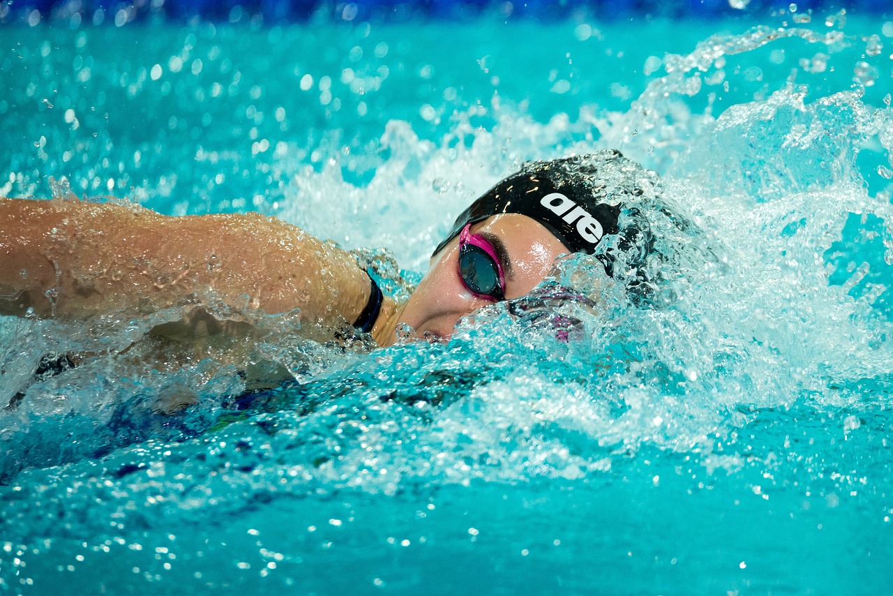 swimming  sport  pool free photo