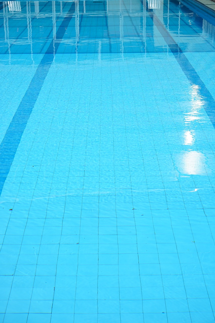 swimming pool lane train free photo