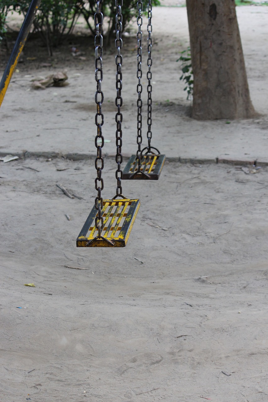 swing empty park free photo