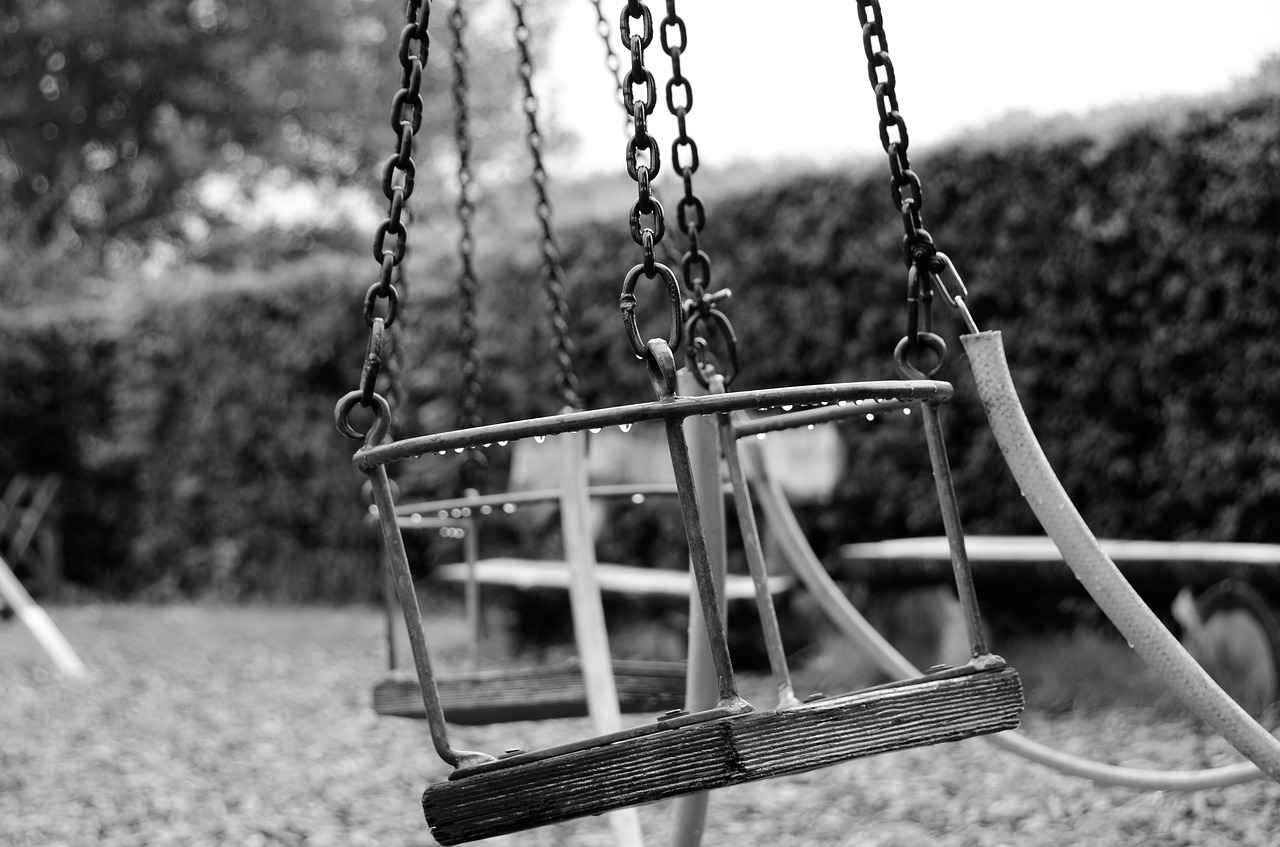 swing black and white expressive free photo