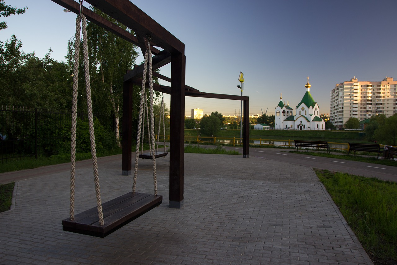 swing  novokosino  moscow free photo