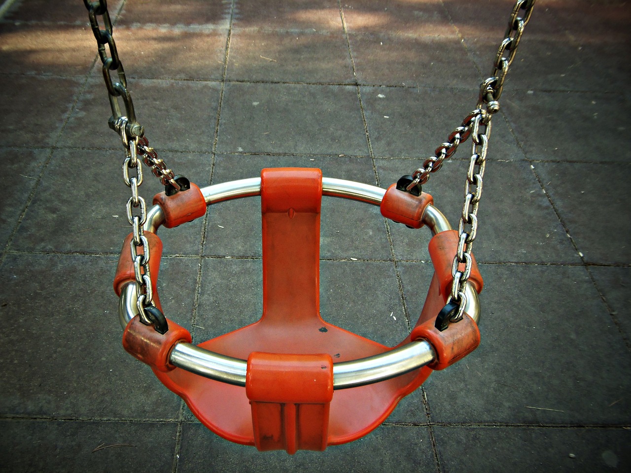 swing childhood park free photo
