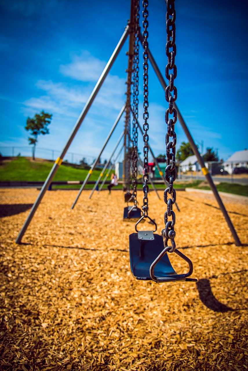 Swings, child, lonely, one, playing - free image from needpix.com