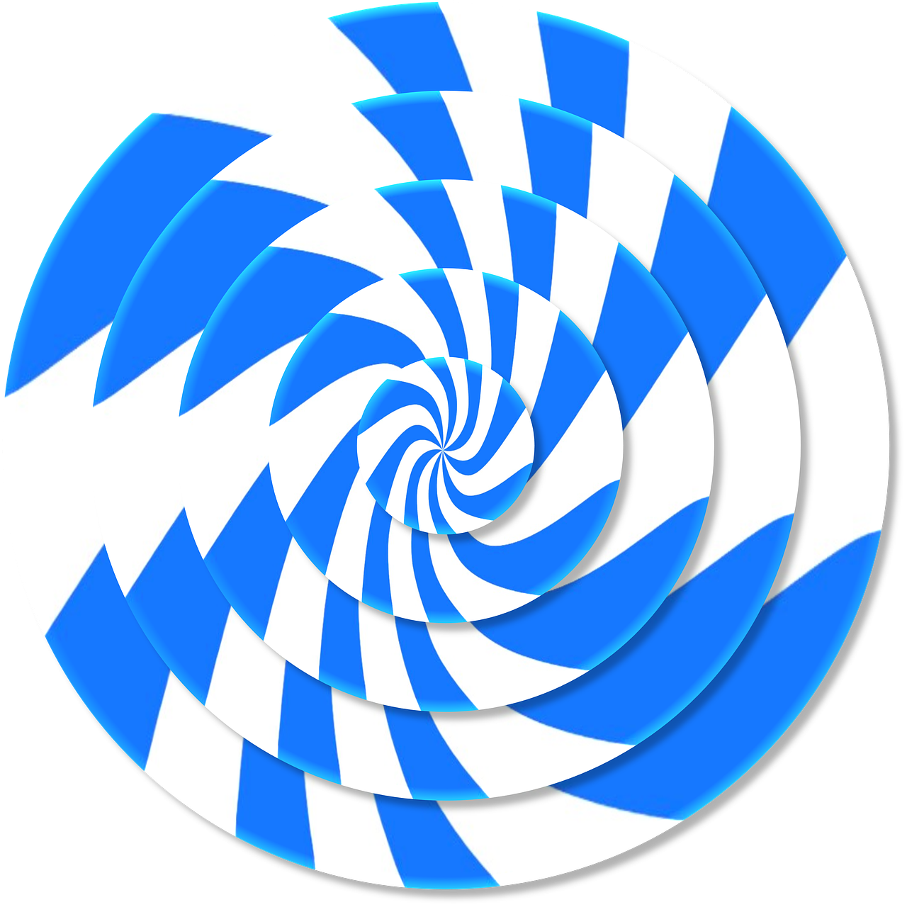 swirl spiral 3d free photo