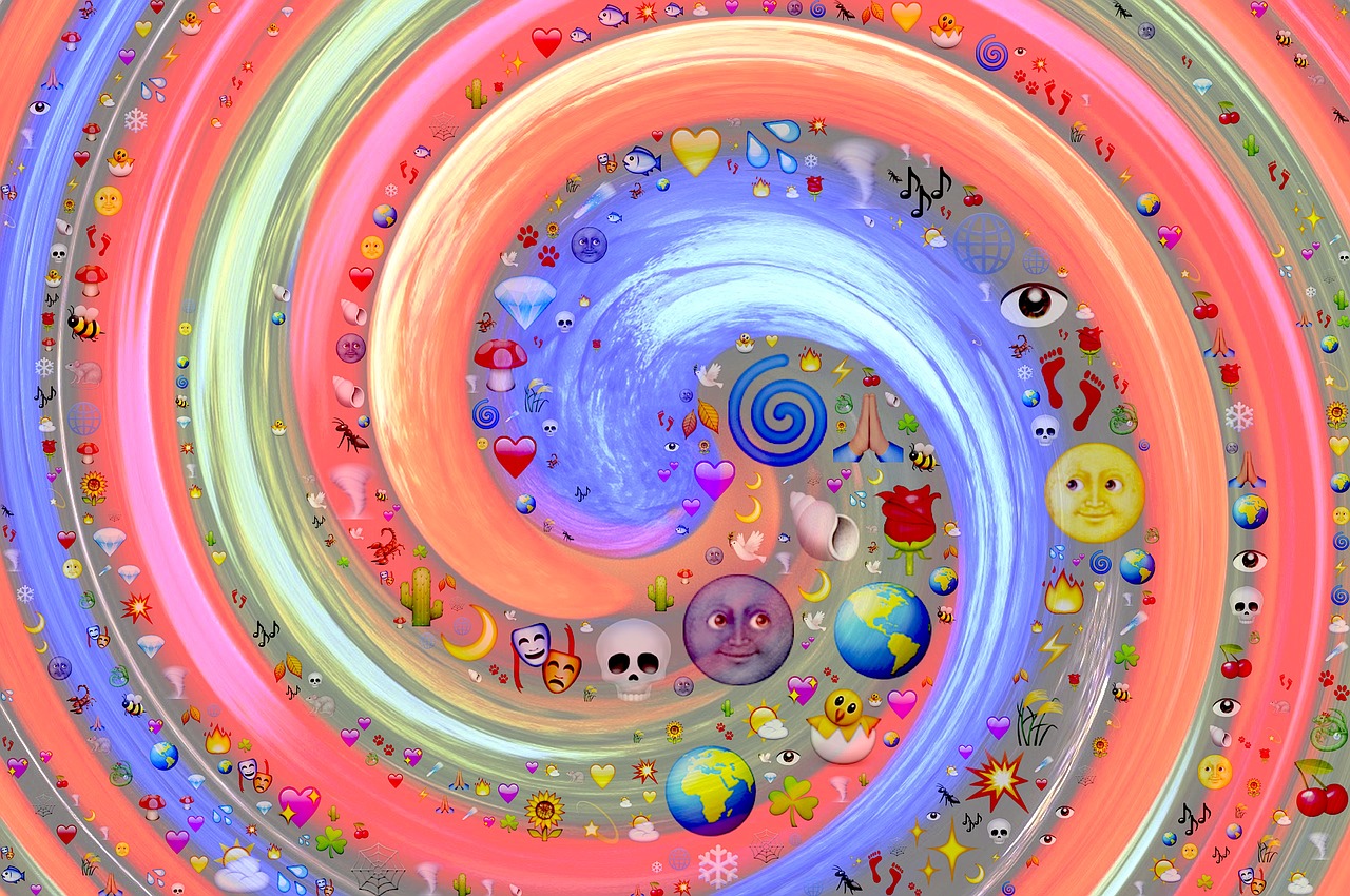 swirl vortex emoji free photo
