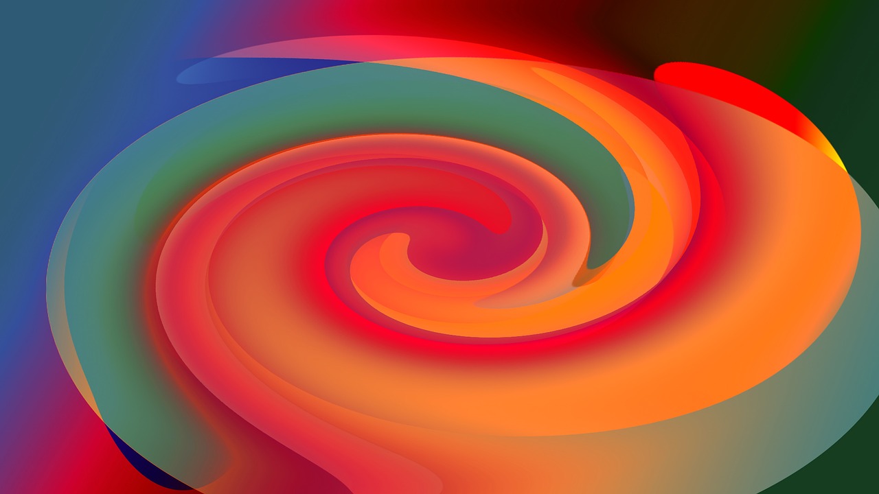 swirl color creamy free photo