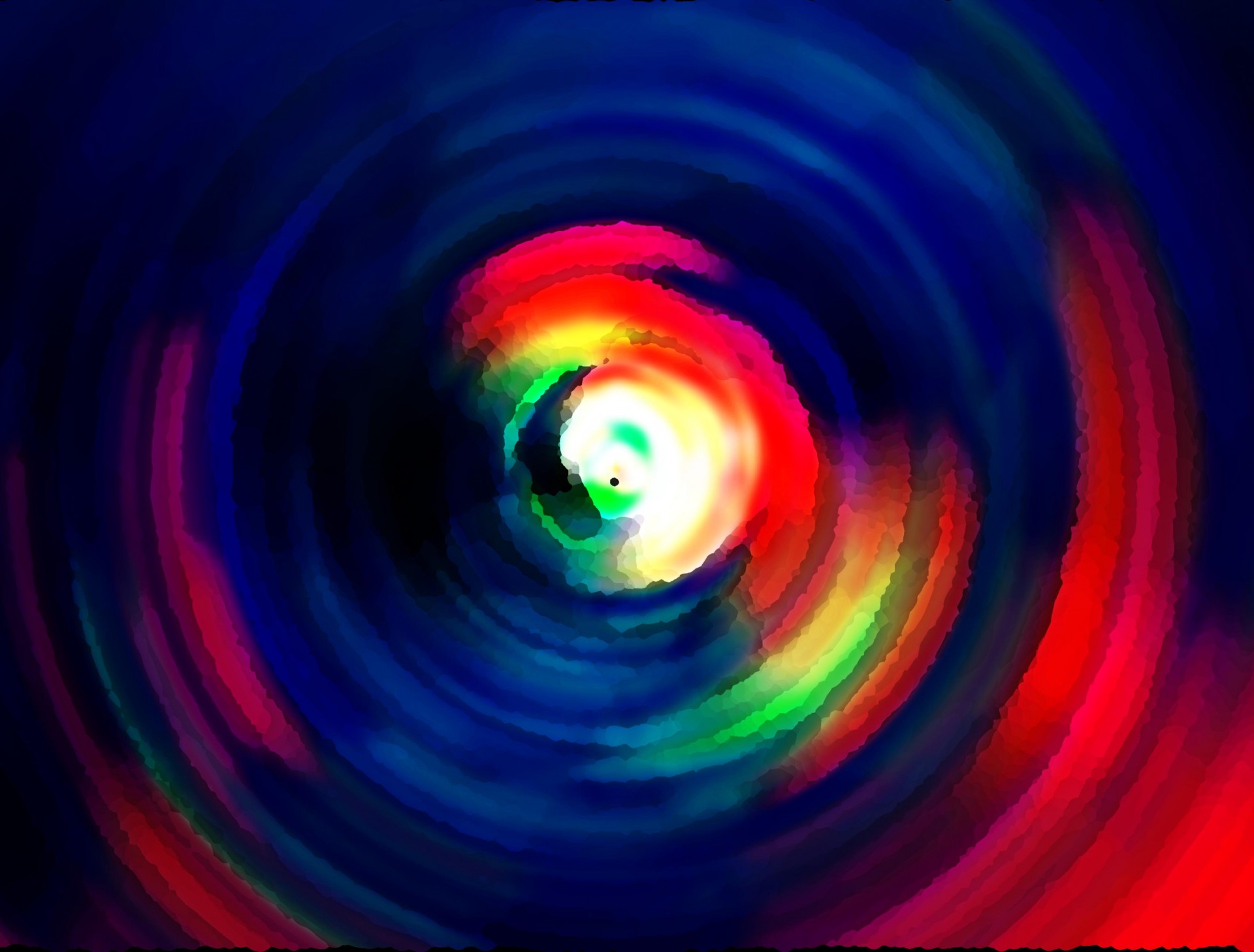 radial circular colours free photo
