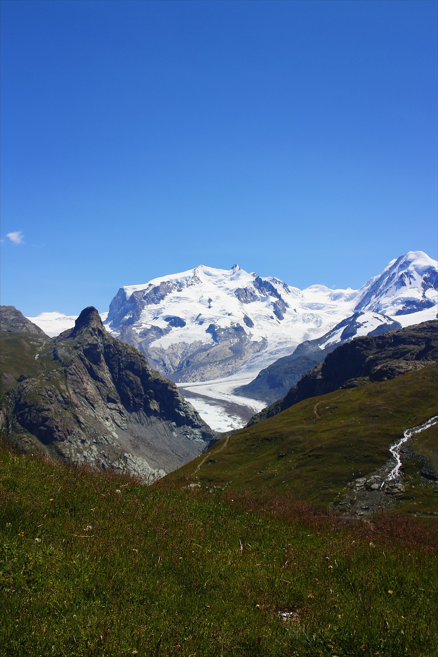 swiss glacier mountain free photo