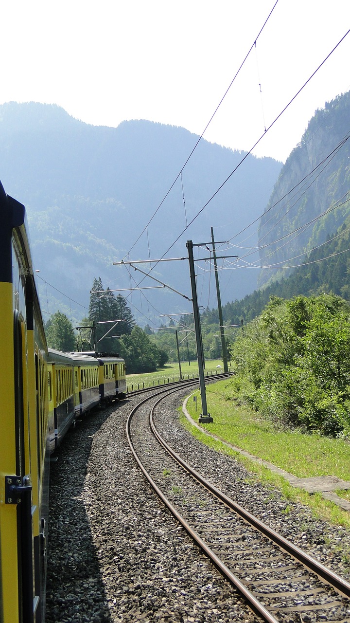 swiss transportation railway free photo