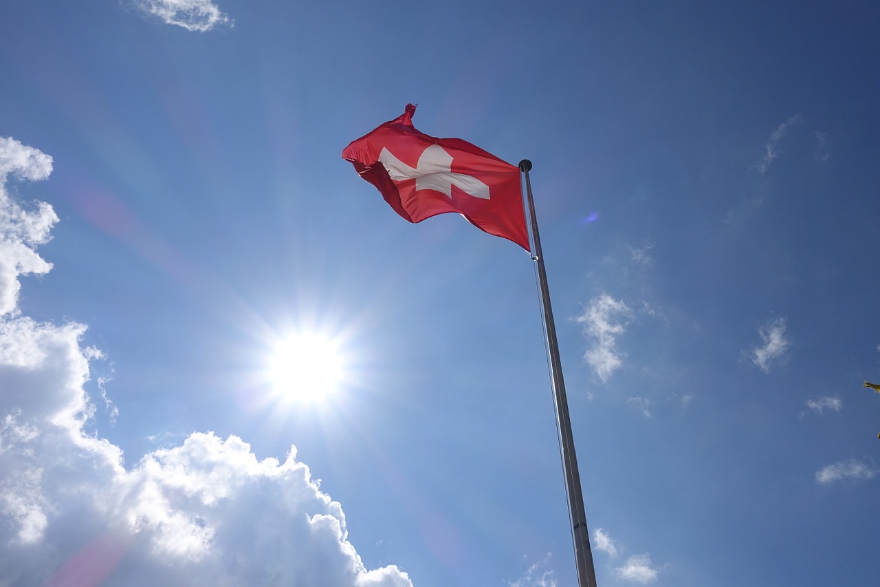 switzerland flag cross free photo