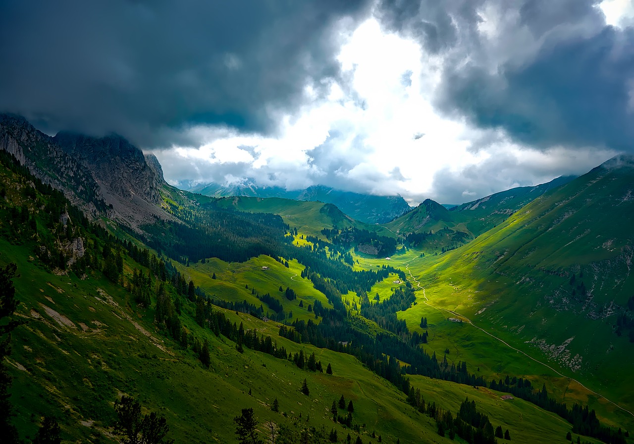 switzerland mountains landscape free photo