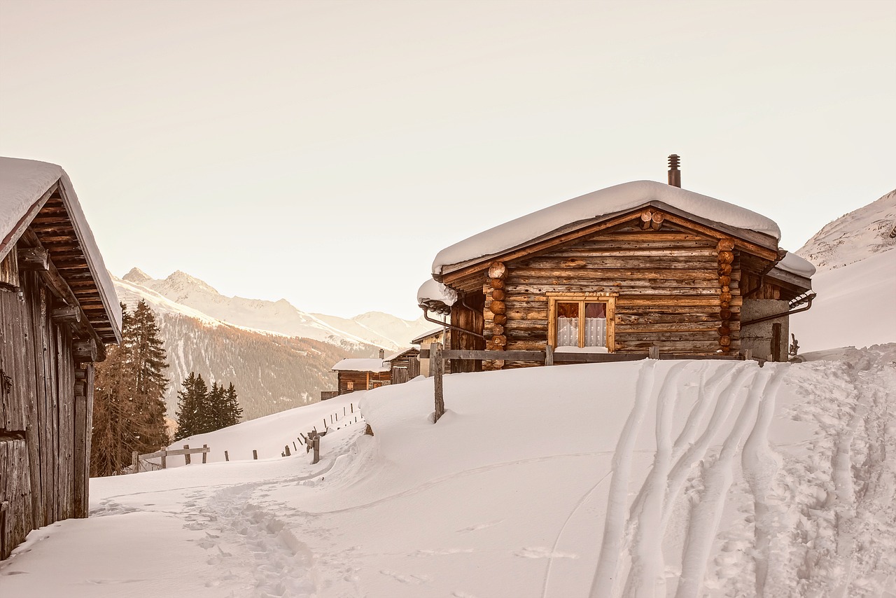 switzerland winter snow free photo