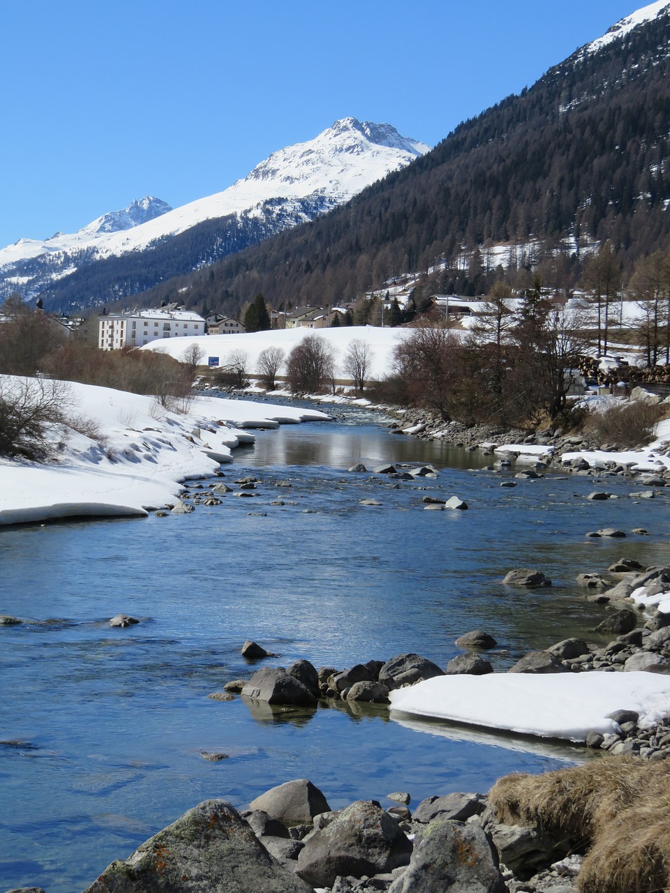 switzerland engadin graubünden free photo