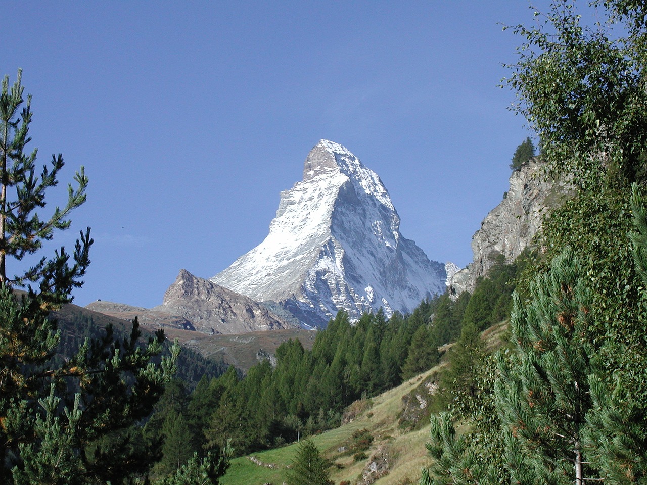 switzerland zermatt matterhorn free photo