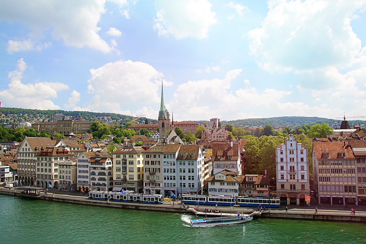 switzerland zurich limmat free photo