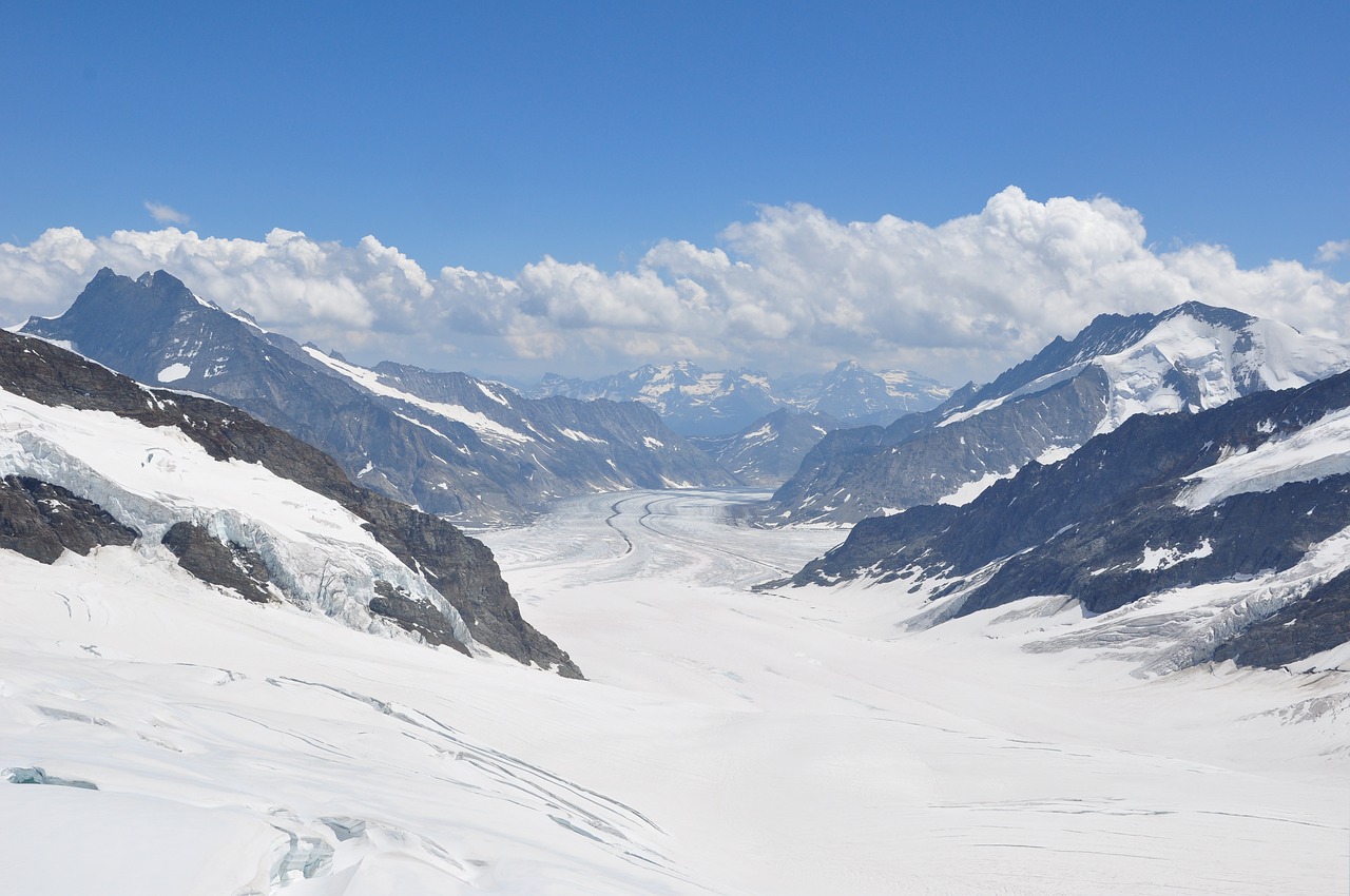 switzerland aletsch glacier free photo