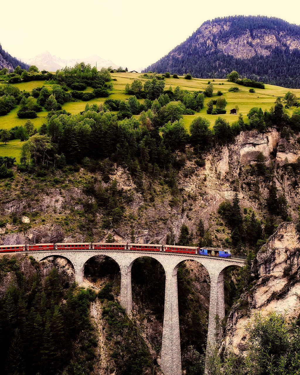 switzerland landscape mountains free photo