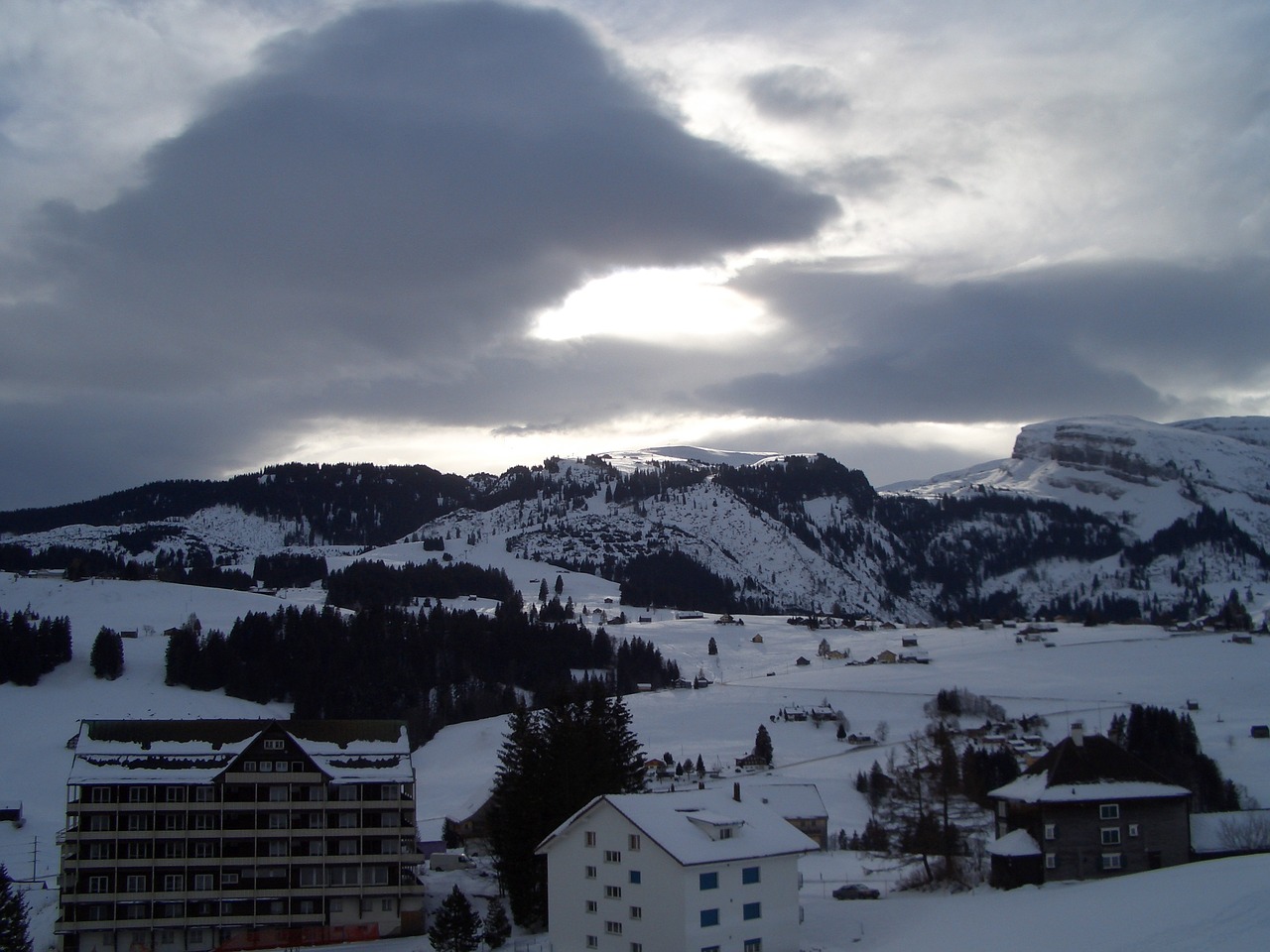 switzerland mountains view free photo