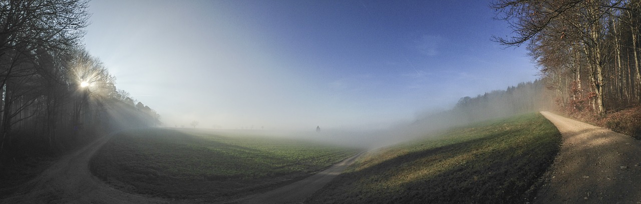 switzerland panorama fog free photo