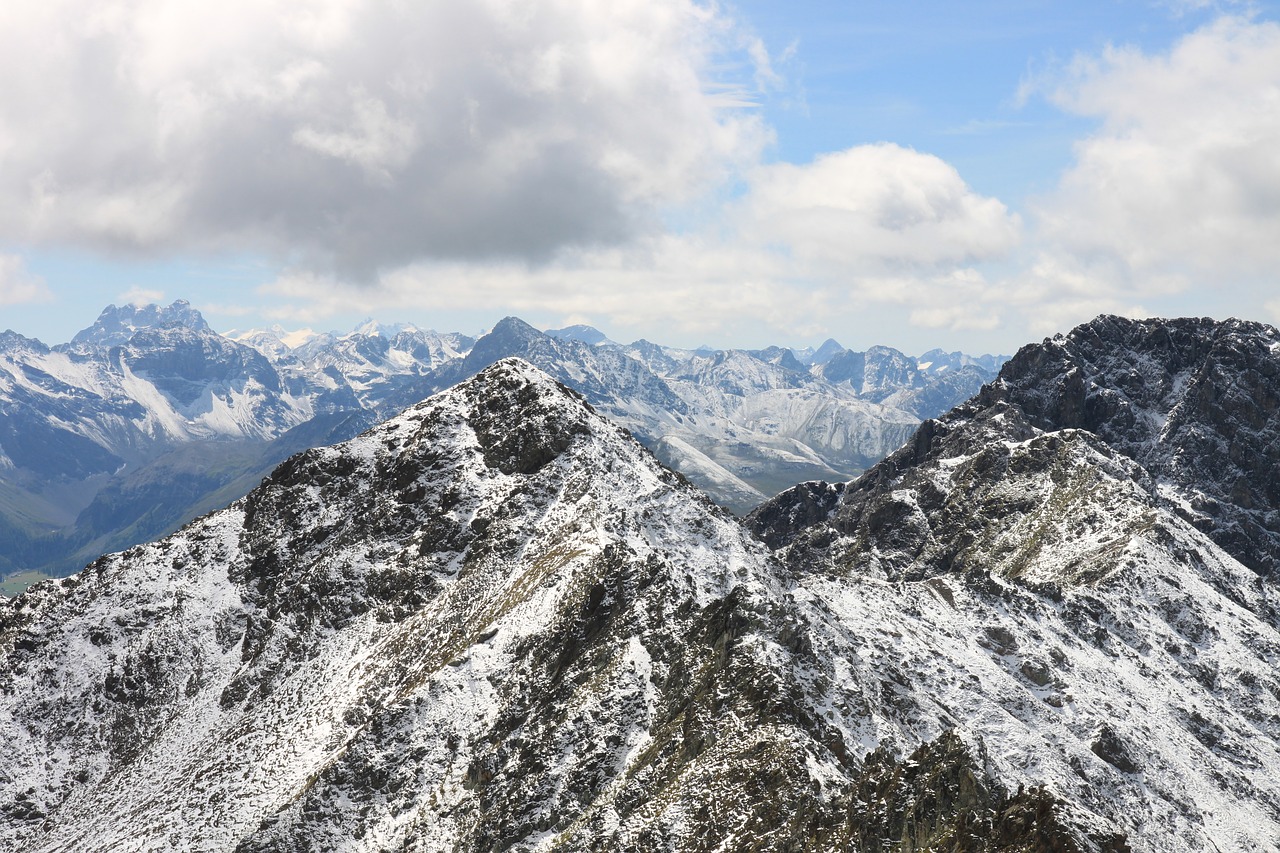 switzerland  davos  mountain free photo