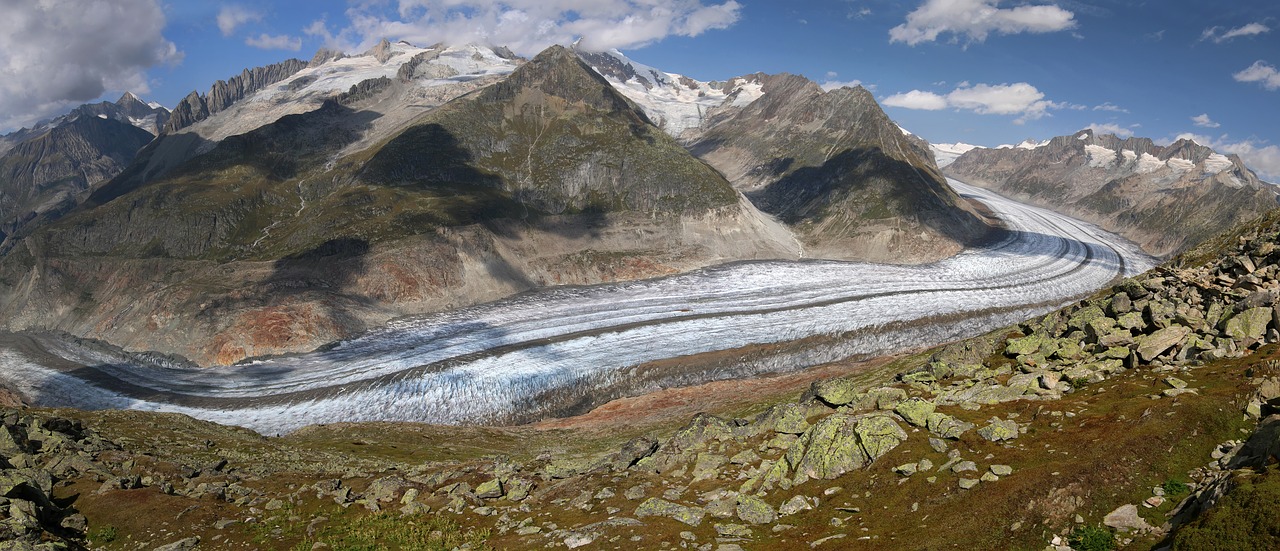 switzerland  aletsch  glacier free photo