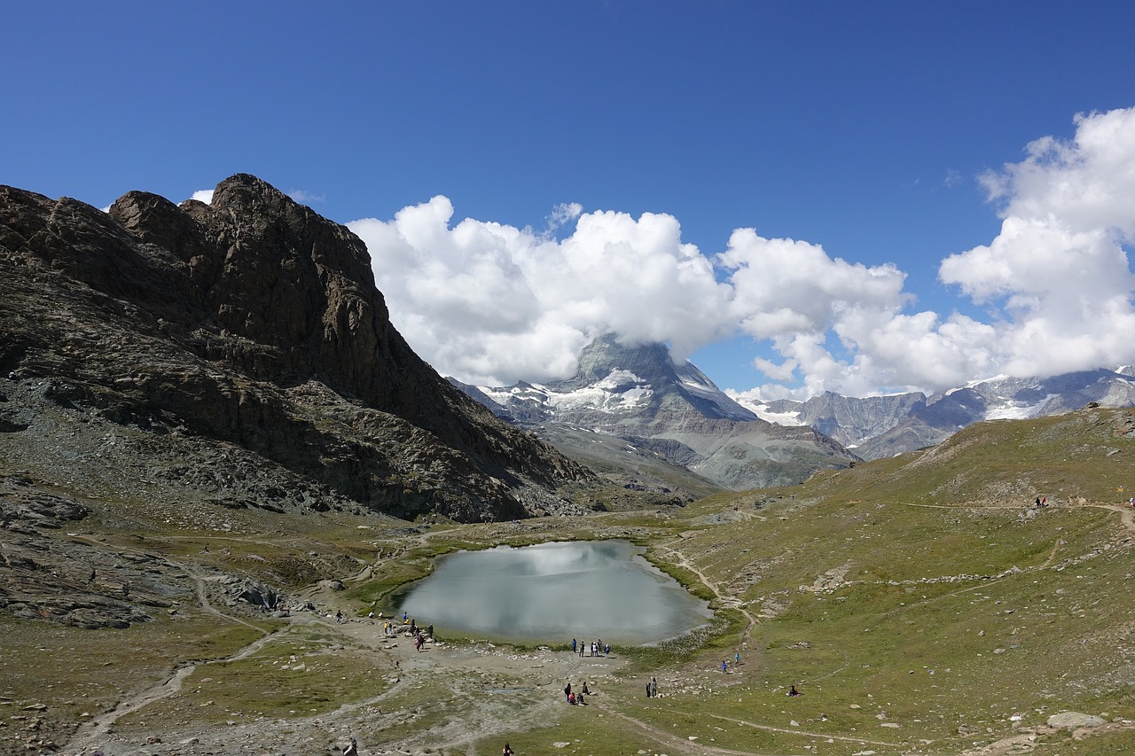 switzerland  alps  the matterhorn free photo