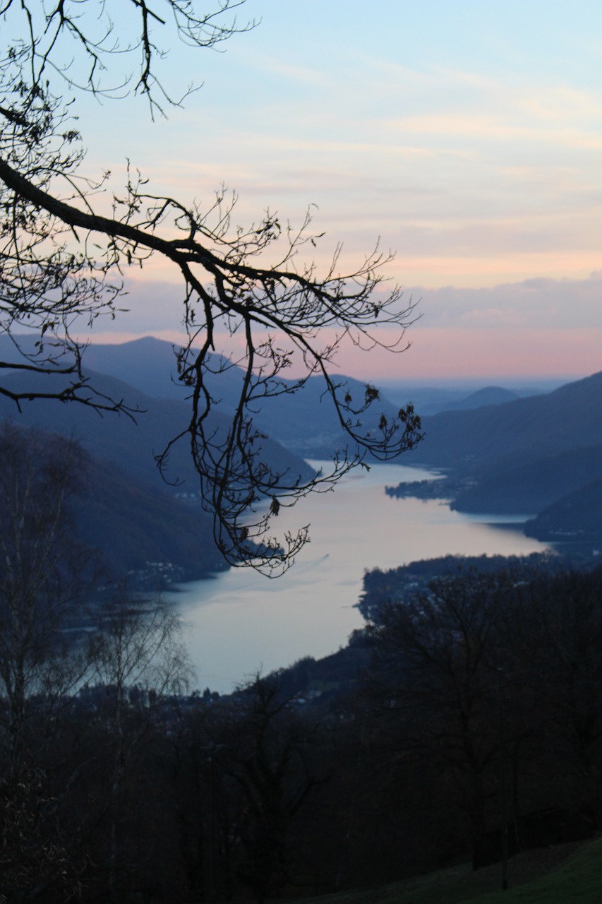 switzerland lake landscape free photo