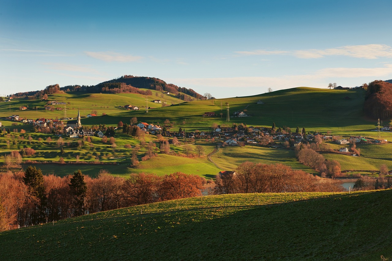 switzerland the scenery sky free photo