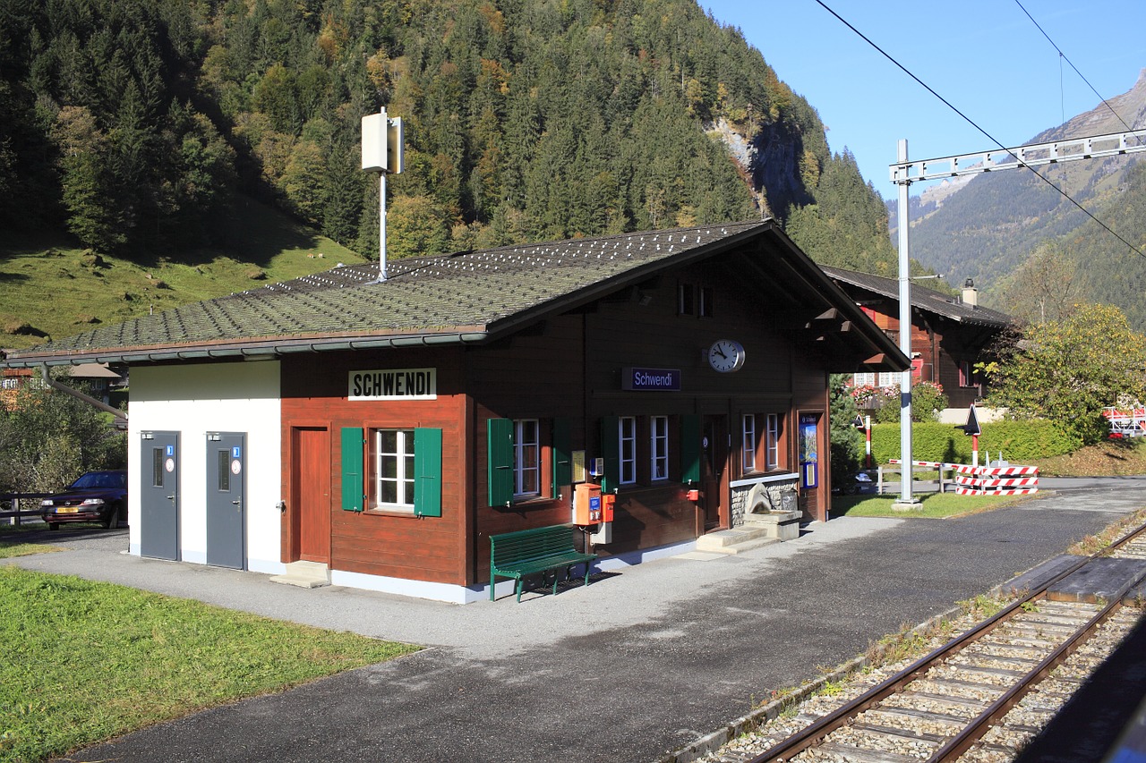 switzerland mountain railway mountain free photo