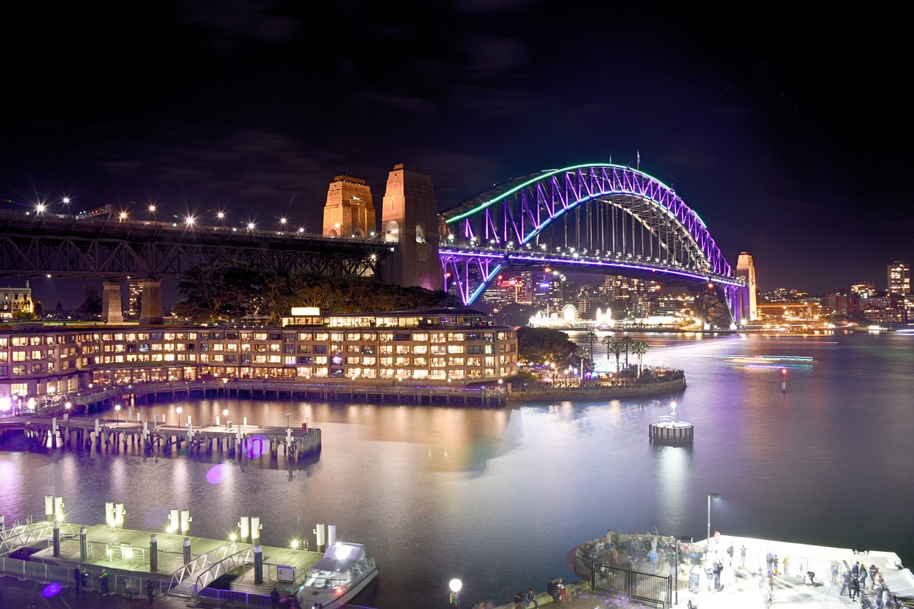 sydney sydney bridge australia free photo