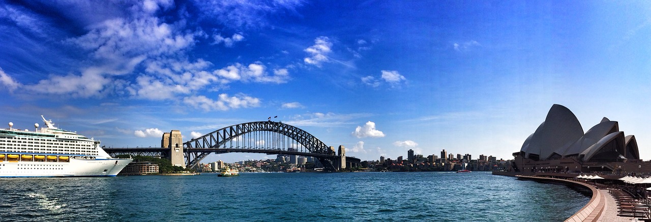 sydney port cruise ship free photo