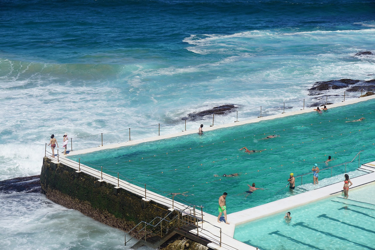 sydney beach ocean free photo