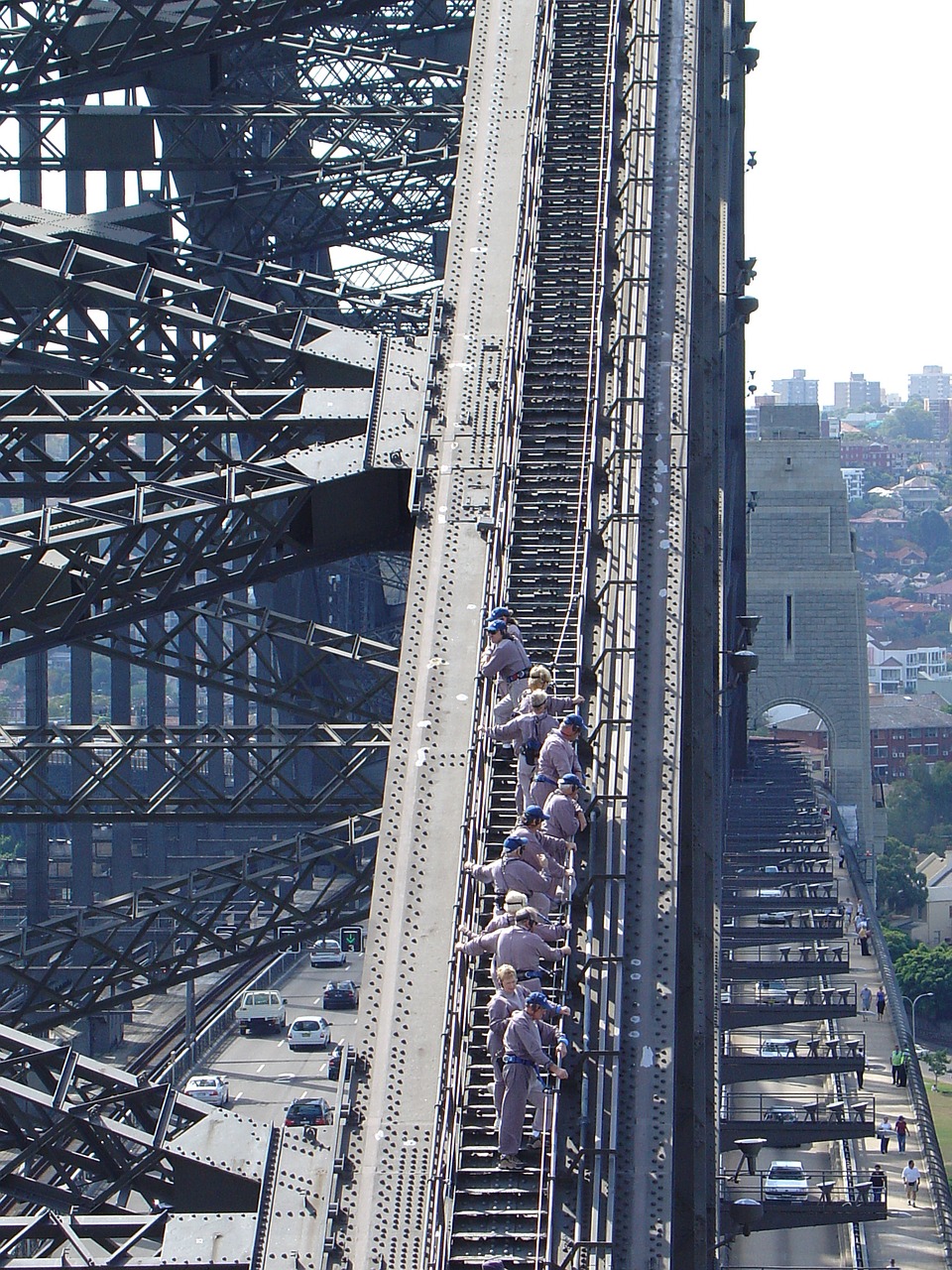 sydney harbour bridge bridge free photo