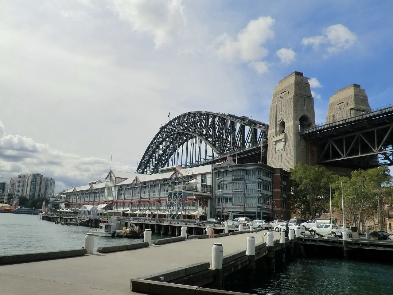 sydney harbour bridge australia free photo