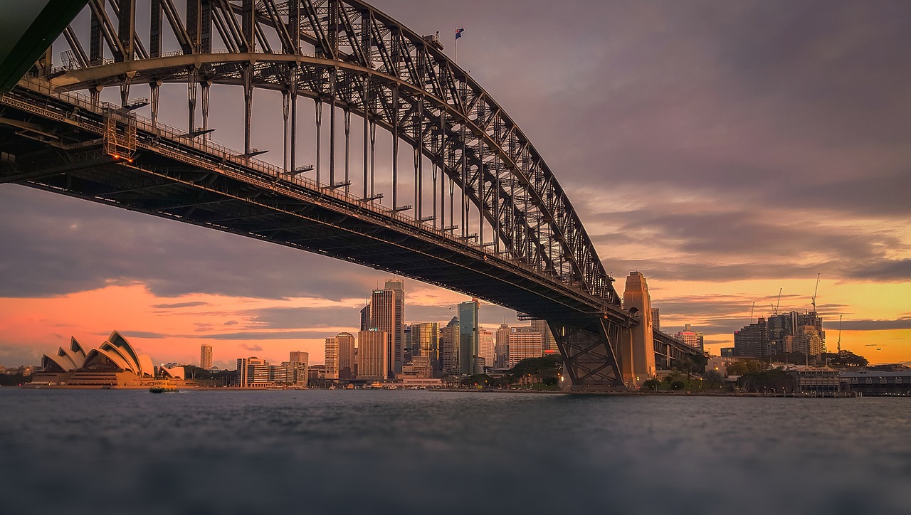 sydney australia bridge free photo