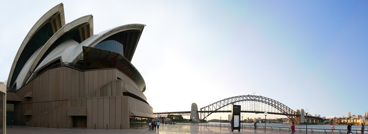 sydney opera house city free photo