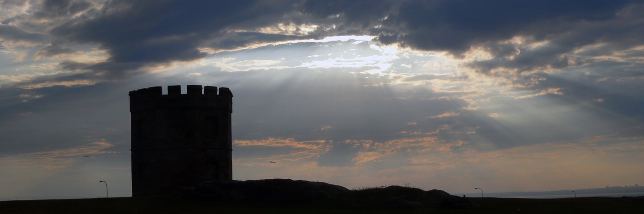 sydney castle sunset free photo