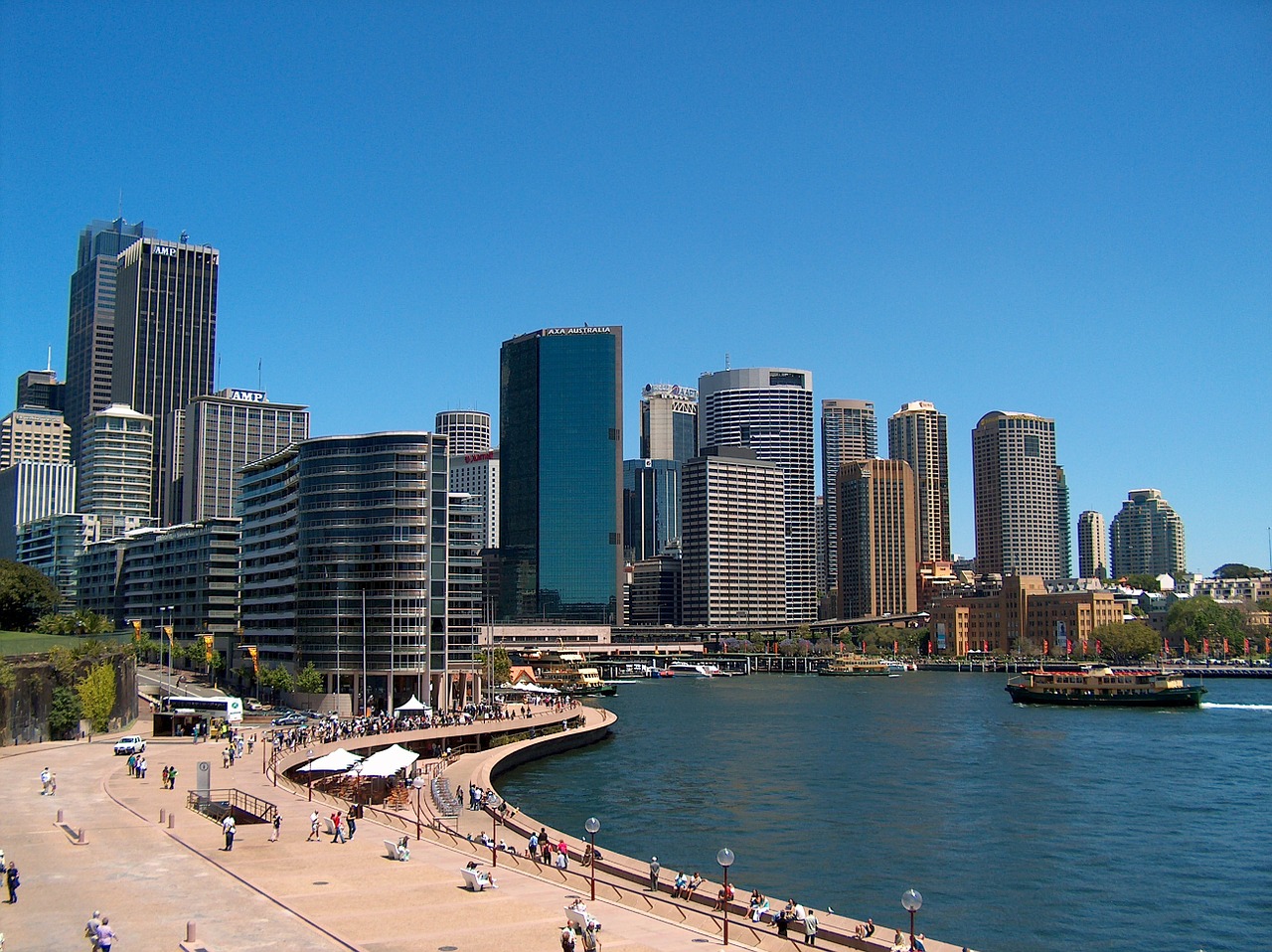 sydney beach skyline free photo