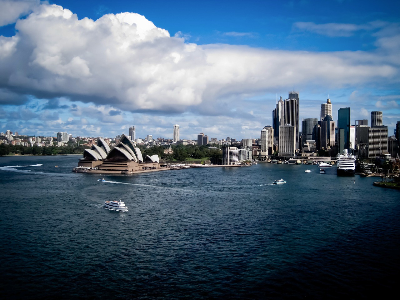 sydney cityscape scenic free photo