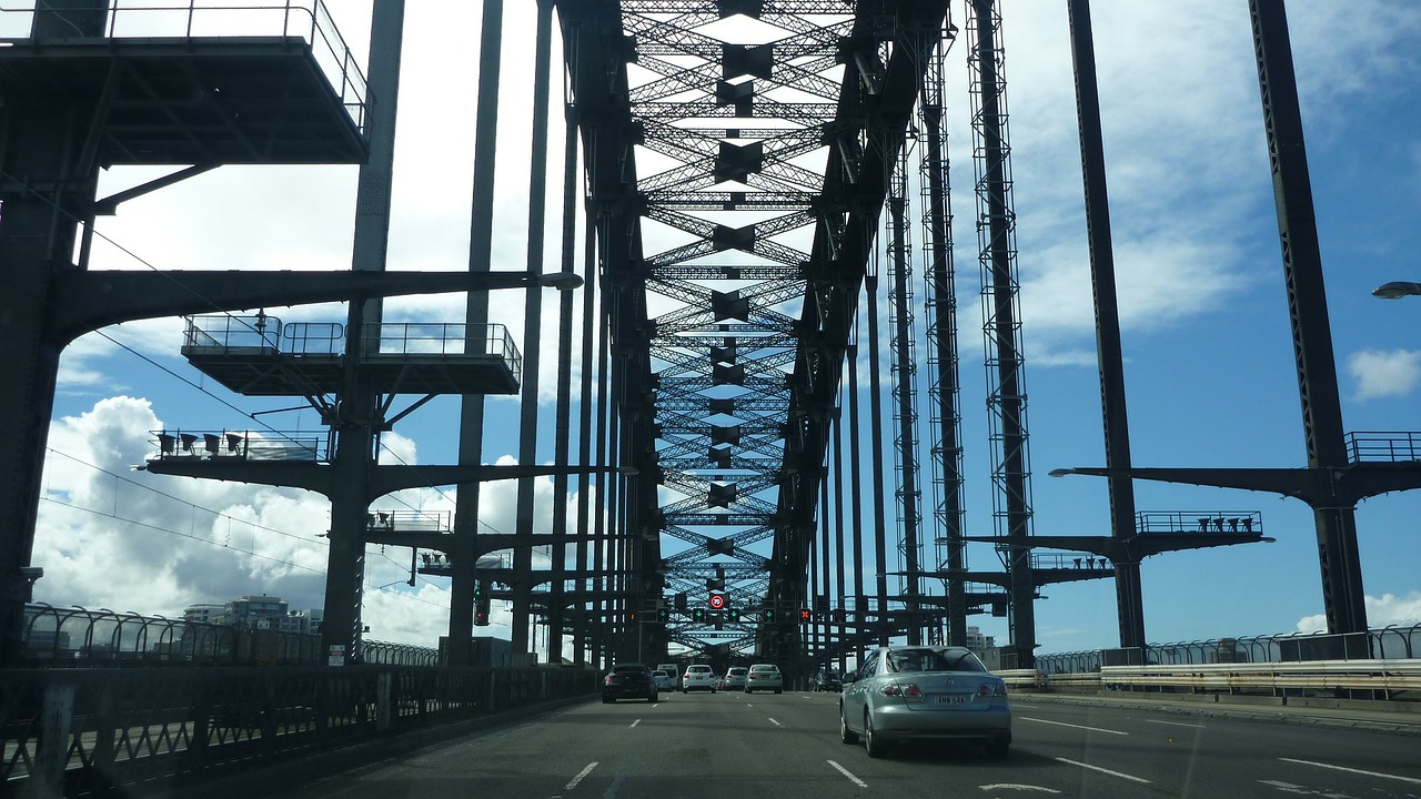 sydney bridge australia architecture free photo