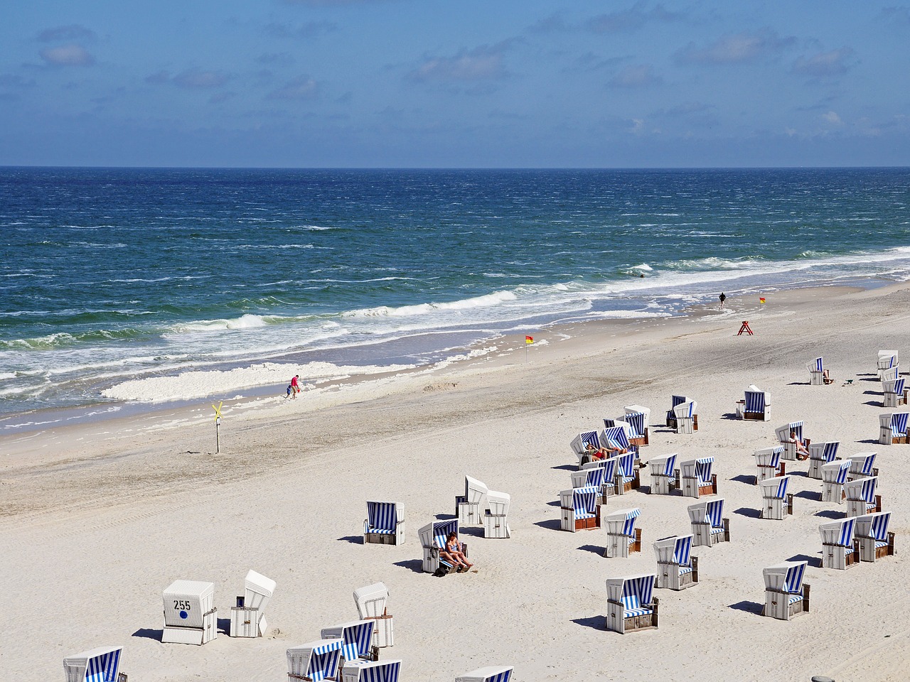 sylt beach north sea free photo