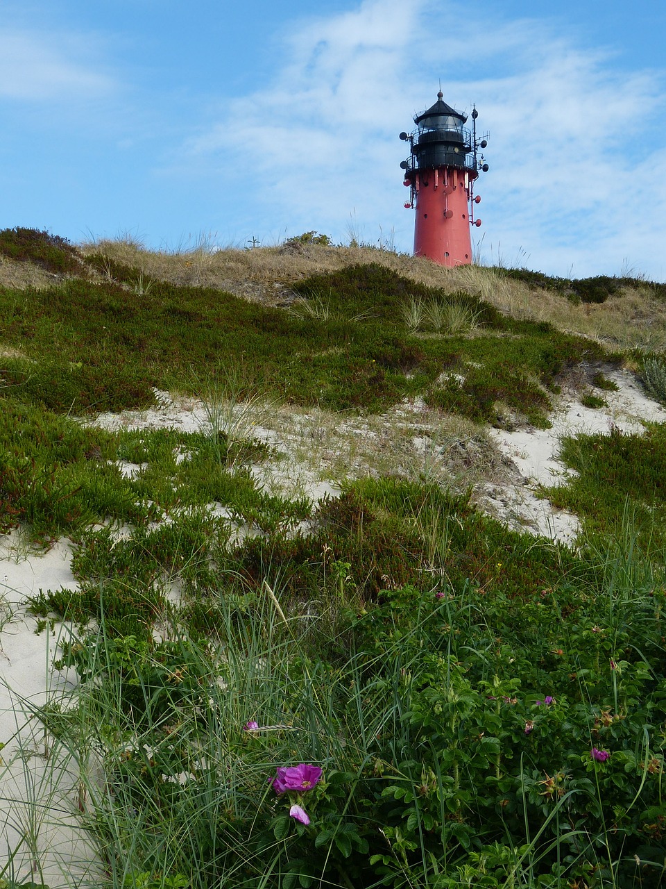 sylt  hörnum  lighthouse free photo