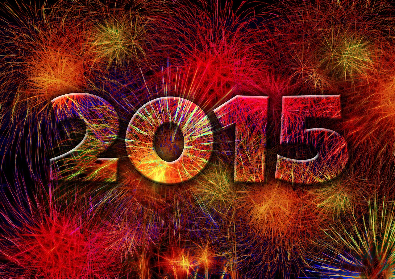 sylvester 2015 fireworks free photo