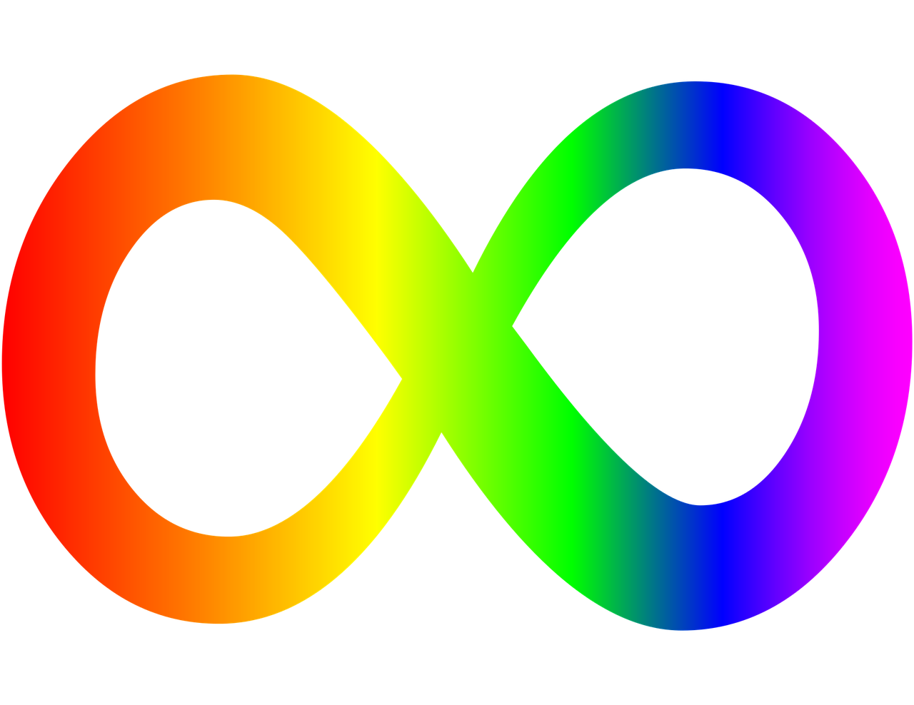 symbol of infinity of autism infinity logo for autism autistic free photo