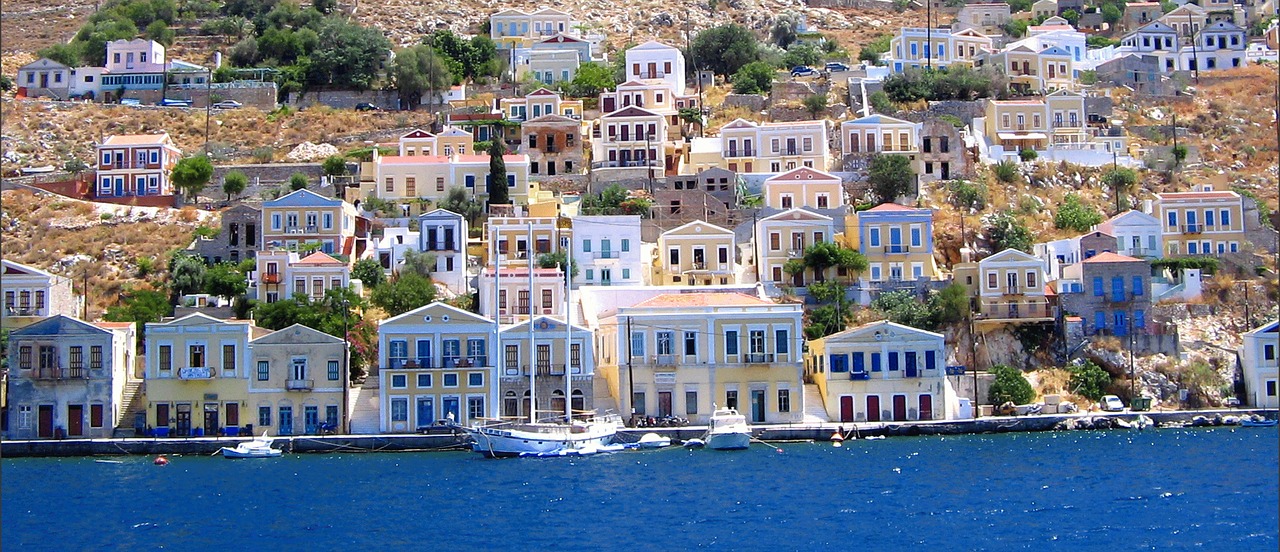 symi greece island free photo