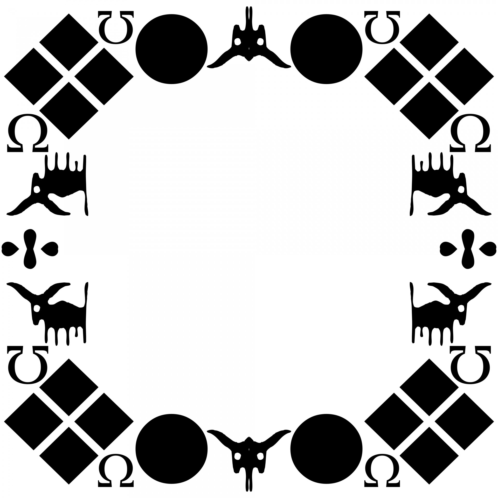 black white symmetric free photo
