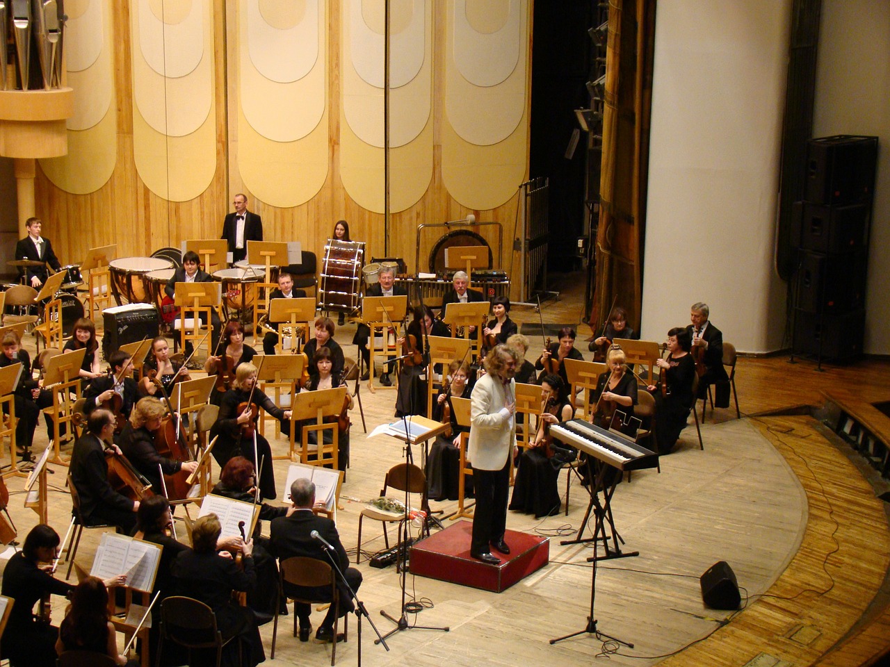 symphony orchestra concert philharmonic hall free photo
