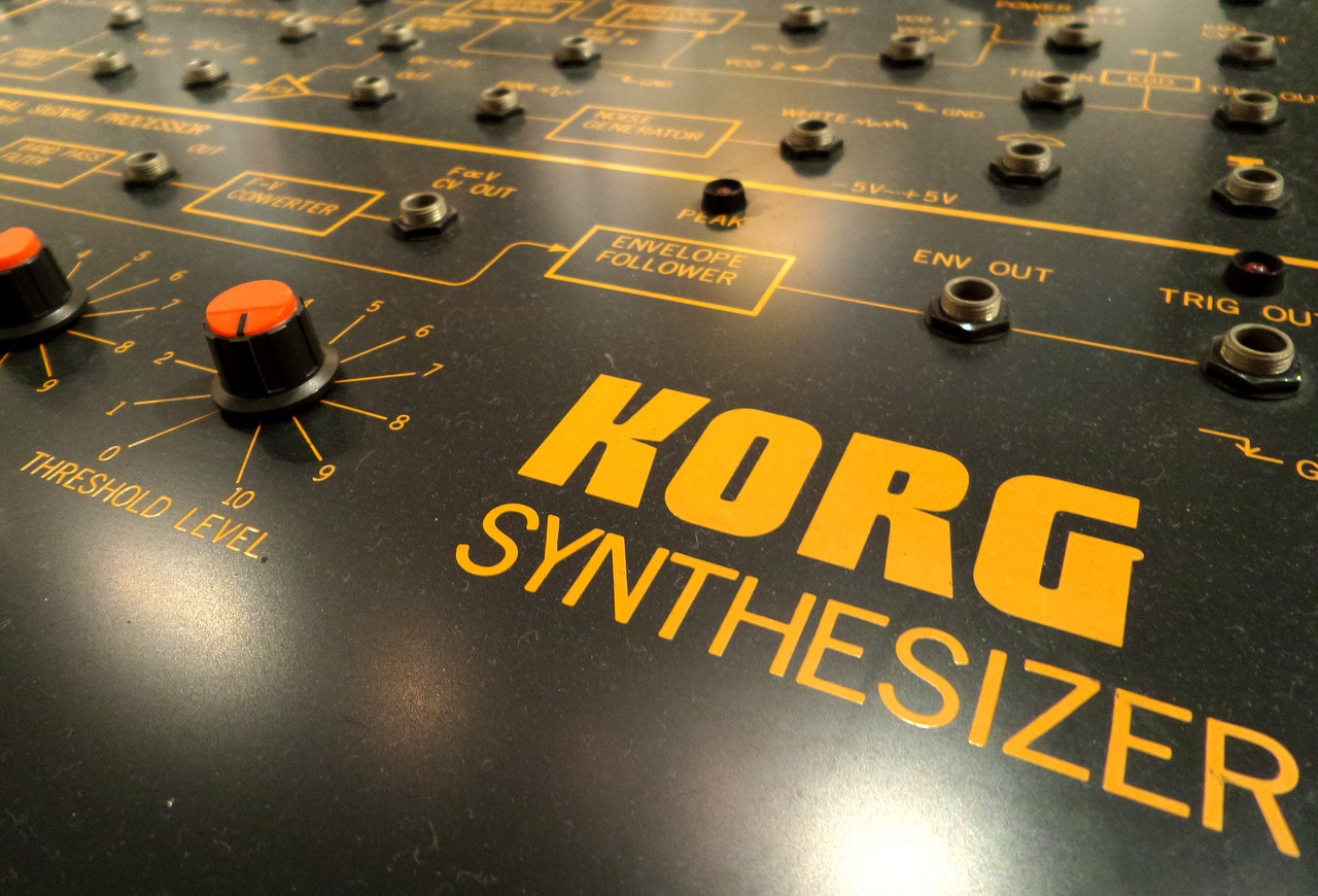 synthesizer analog korg free photo