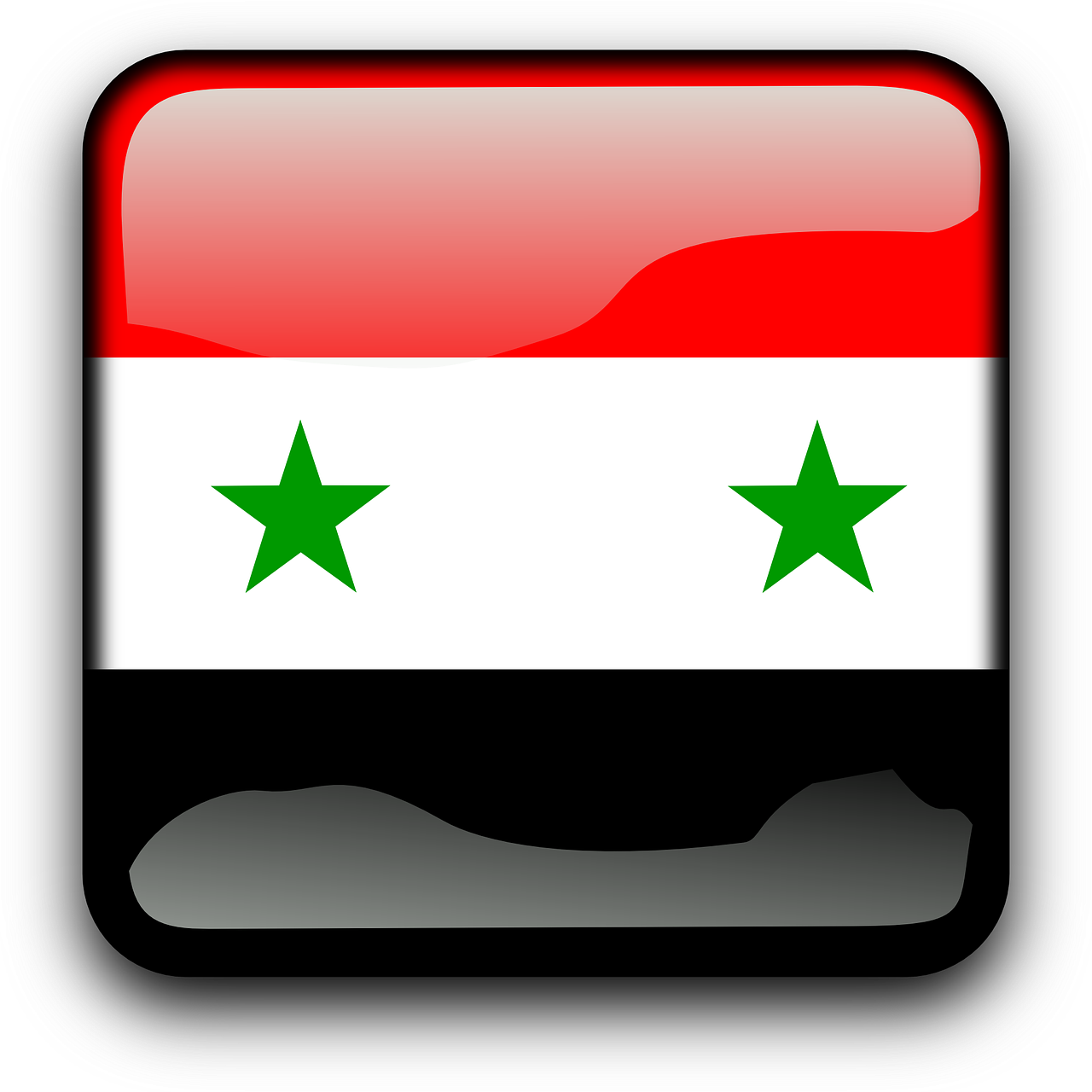 syrian arab republic flag country free photo