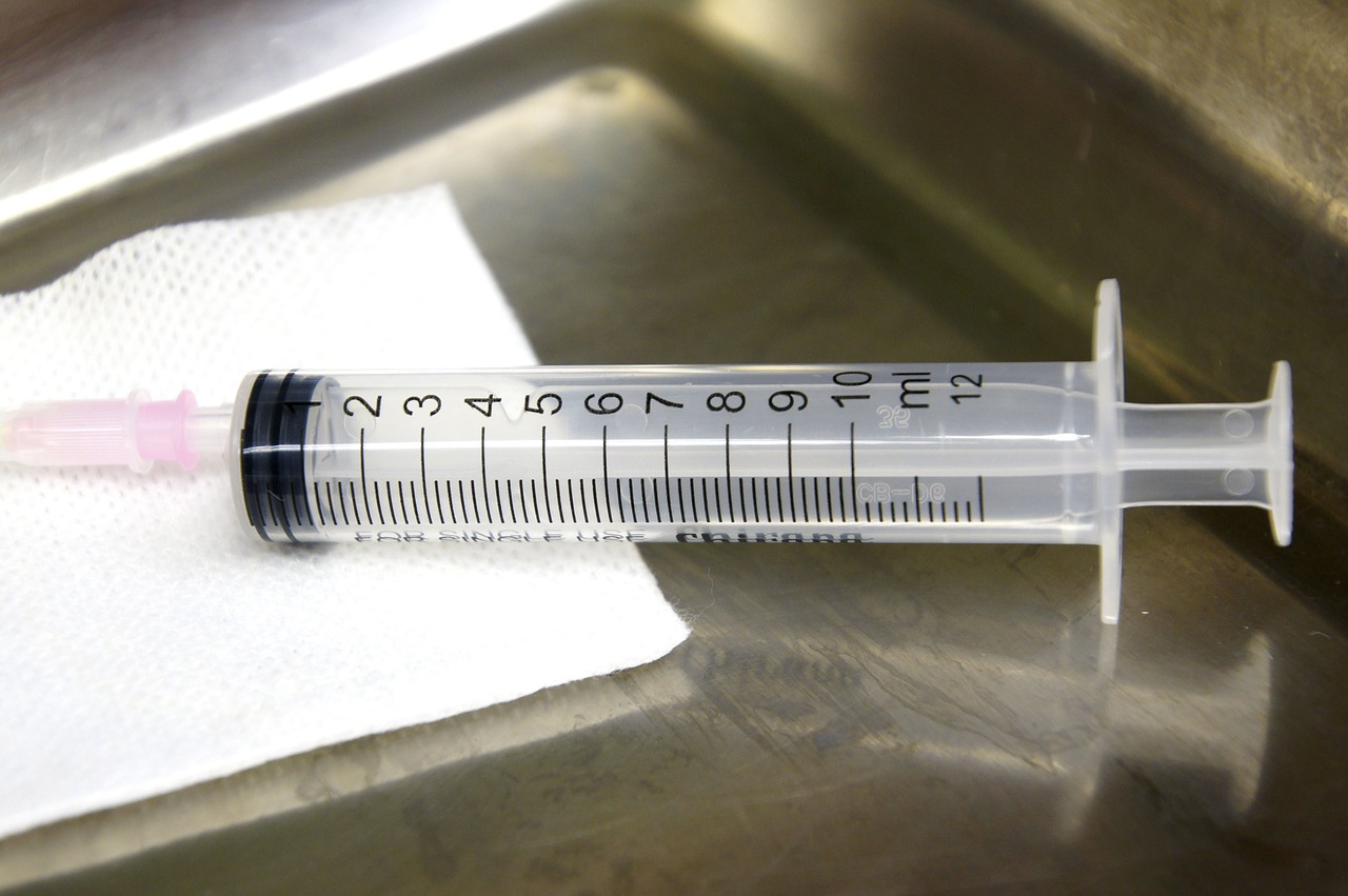 syringe male nurse hospital free photo